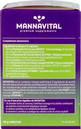 Mannavital Heparton V-caps 60 5