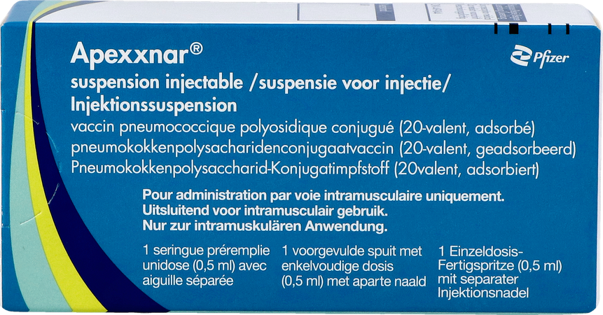 Prevenar 20 Susp Inj Ser Prer. 0,5ml 4