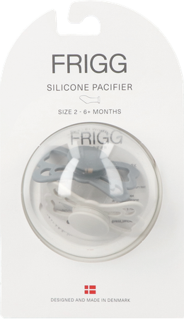 Frigg Fopspenen Butterfly T2 Silicon Grey/silver 2 1