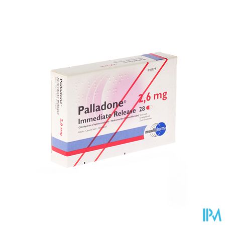 Palladone Immediate Relaese 2,6mg Caps 28x2,6mg