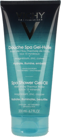 Vichy Ideal Body Douche Gel Olie 2x200ml 1+1 Grat. 1