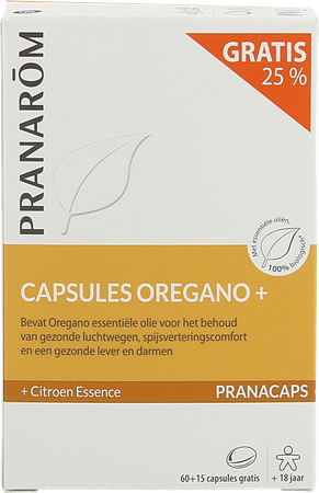 Pranacaps Bio Oregano Plus Caps 75 2