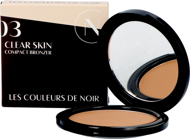 Couleurs De Noir Clear Skin Comp. Bronzer 03 Br. 4