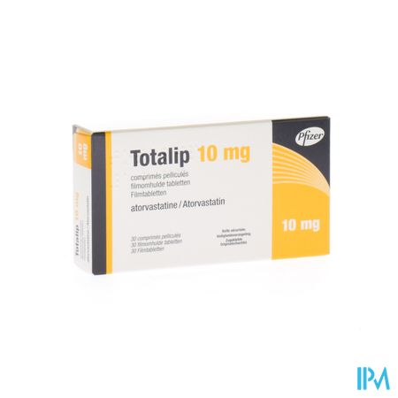 Totalip 10mg Filmomh Tabl 30