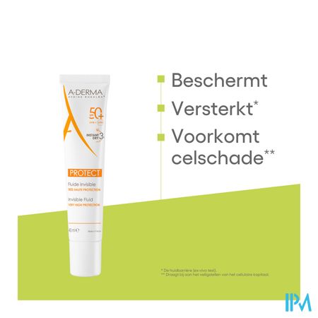 Aderma Protect Fluide Invisible 40ml 8