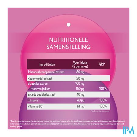 Oenobiol Gummies Weight Control 60 15