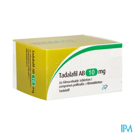 Tadalafil Ab 10mg Comp Pell 56 X 10mg