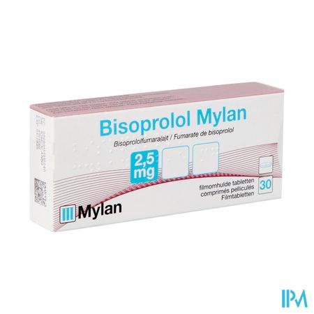 Bisoprolol Viatris 2,5mg Filmomh Tabl 30