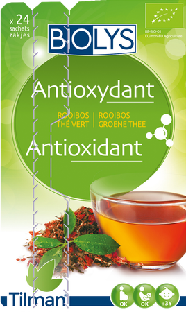 Biolys Rooibos Groene Thee Sach 24 4