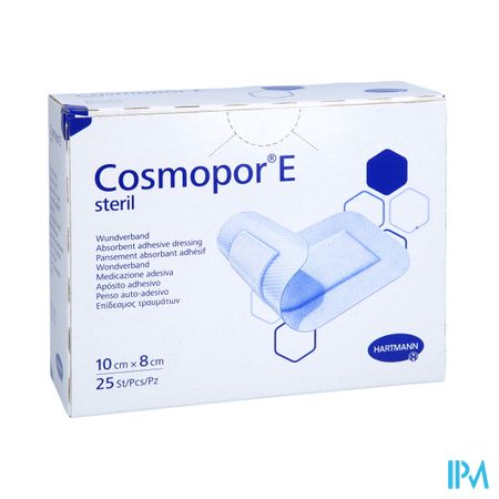 Cosmopor E Latexfree 10x8cm 25 P/s