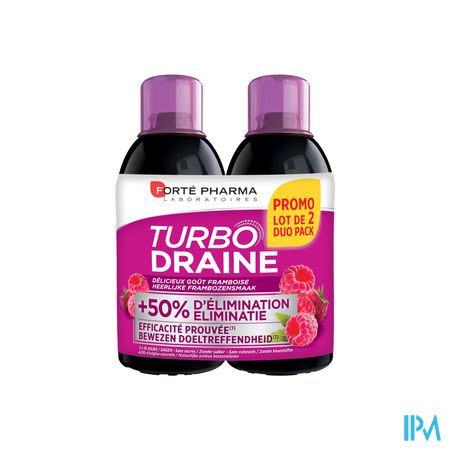 Turbodraine Framboise Duo 2x500ml