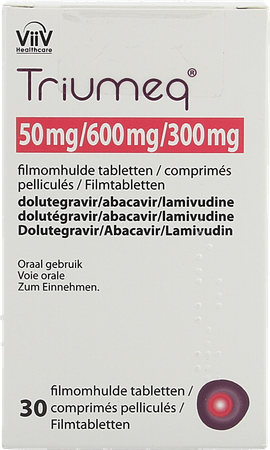 Triumeq 50/600/300mg Abacus Filmomh Tabl 30 3