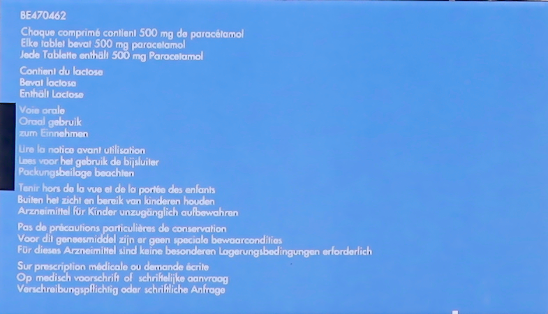 Algostase Mono 500mg Pot Comp 100 X 500mg