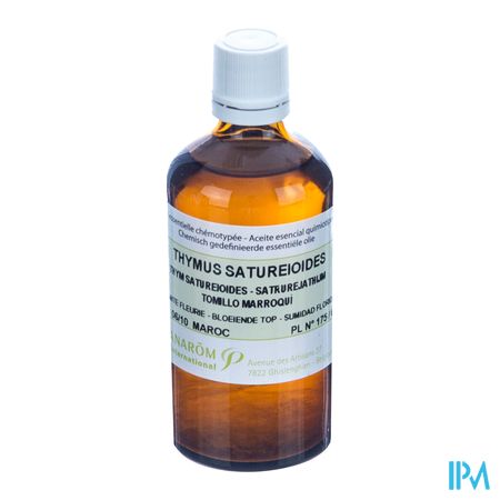 Thym Satureioide Hle Ess 100ml Pranarom 1
