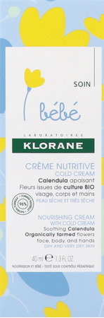 Klorane Bb Voedende Cr Cold Cream Tube 40ml 4