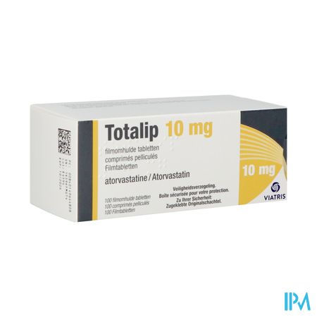 Totalip 10mg Filmomh Tabl 100