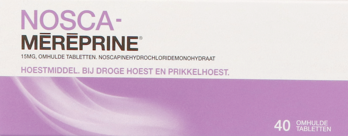Nosca Mereprine 15mg Omhulde Tabl 40 3