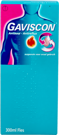 Gaviscon Antireflux Antizuur Orale Susp 300ml 6
