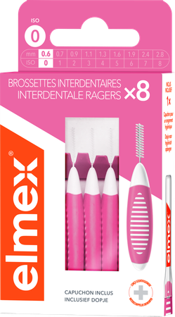 Elmex Set Brossettes Interdentaires Iso 0 0,6mm 8 1