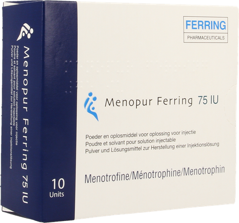 Menopur Ferring Pulv+solv Im/sc 10 2