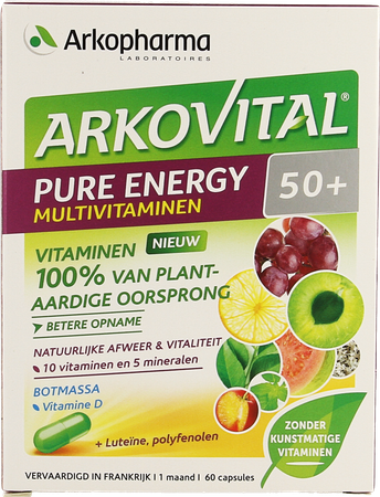 Arkovital Pure Energy 50+ Caps 60 11