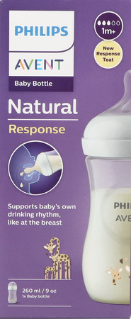 Philips Avent Natural 3.0 Biberon Giraffe 260ml 1