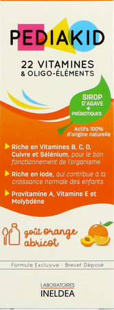 Pediakid 22 Vitamines & Oligo Elements Fl 125ml 6