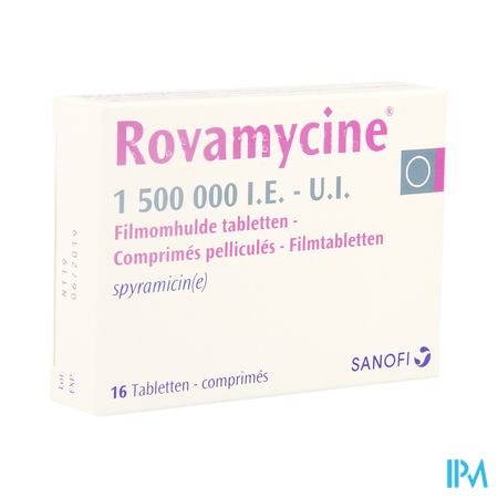 Rovamycine Comp 16 X 1.500.000 I.u/i.e