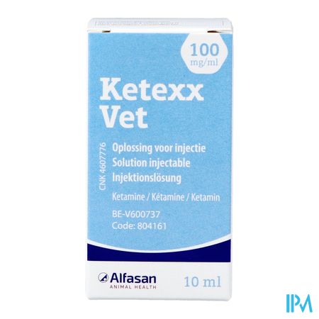 Ketexx Vet 100mg/ml Opl Inj 10ml 1