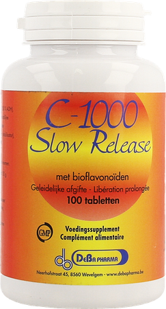 C-1000 Slow Release Plus Bioflavon. Comp 100 Deba 6