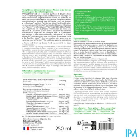 Ineldea Puredetox Complexe 9 Planten 250ml 3