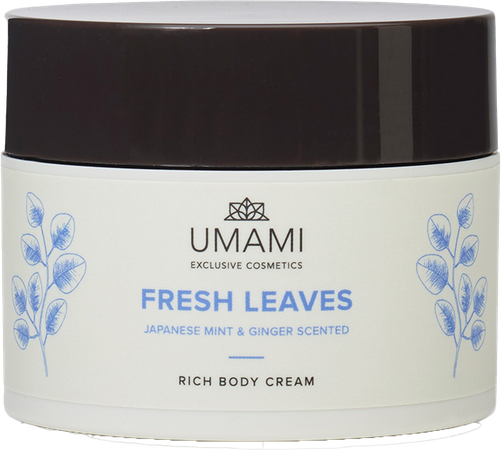 Umami Fresh Leaves Jap.munt&gember Body Cream250ml 1
