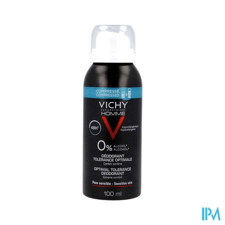 Vichy Homme Deo Aero Optimale Tolerantie 48h 100ml