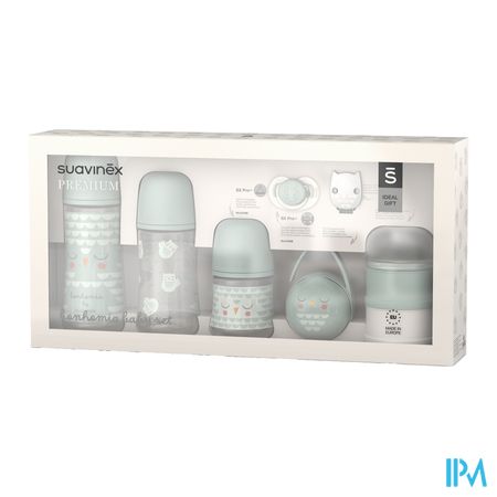 Suavinex Bonhomia Welcome Baby Set Green 6 Prod. 1