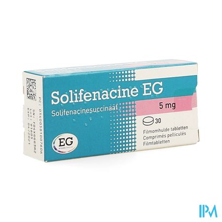 Solifenacine EG  5Mg Filmomh Tabl  30 Pvc/Alu