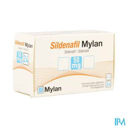 Sildenafil Viatris 50mg Filmomh Tabl 24