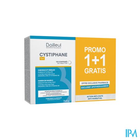 Cystiphane Comp 120 Duo Pack 1+1 Gratuit