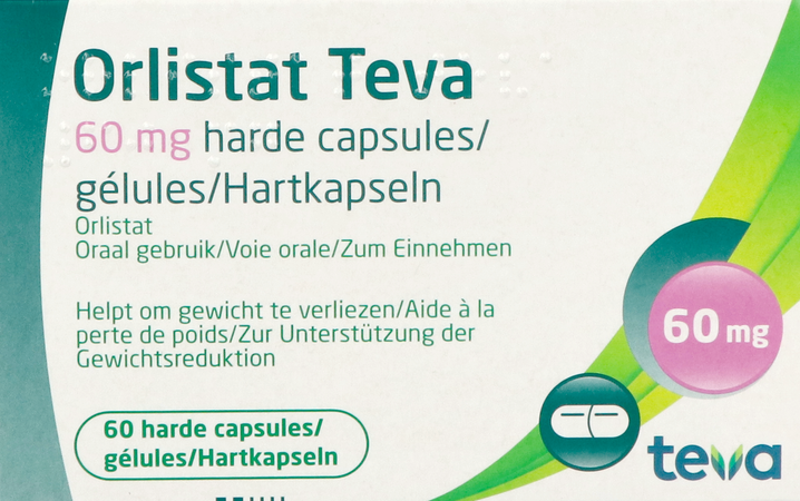 Orlistat Teva Caps Dure 60 X 60mg 4