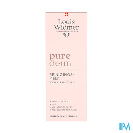 Widmer Purederm Reinigingsmelk 200ml