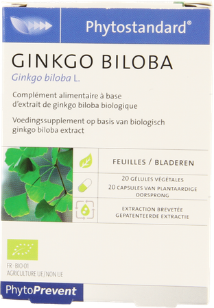 Phytostandard Ginkgo Biloba Caps 20 3