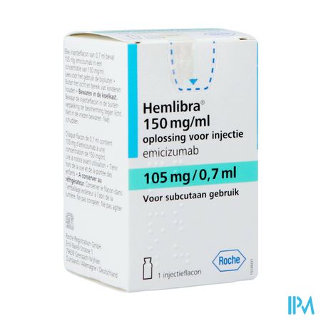 Hemlibra 105mg/0,7ml Opl Inj Fl Inj 1 +cnk 4125928