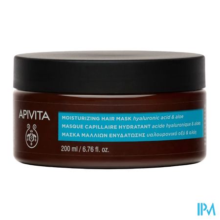 Apivita Hyaluronic Hydra Moistur. Hair Mask 200ml 1