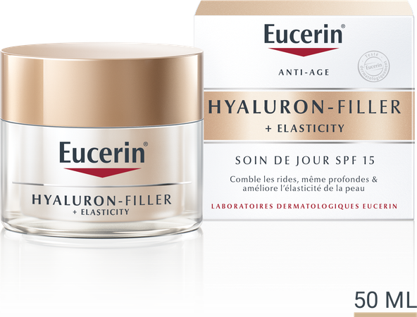 Eucerin Hyaluron-Filler +Elasticity Soin de jour SPF 15 50 ml