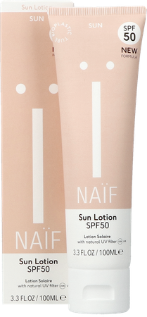 Naif Grown Ups Sun Body Ip50 Lotion Tube 100ml 5