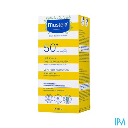 Mustela Sol Lait Tres Haute Protect. Ip50+ 100ml