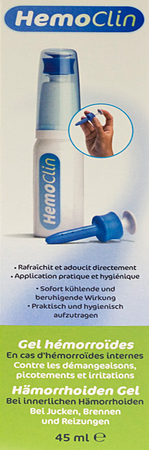 Hemoclin Aambeiengel 45ml+applicator 3