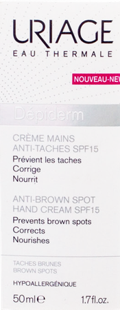 Uriage Depiderm Cx Handcreme A/vlekken Ip15 50ml 1