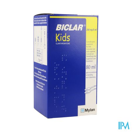 Biclar 250 Kids Gran Susp 250mg/5ml