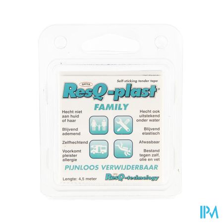 Resq-plast Family 4,5mx25mm Turquoise 1