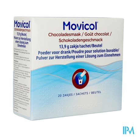 Movicol Gout Chocolat Sachets 20 X 13,7g